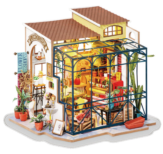 Robotime Emily's Flower Shop Model Kit