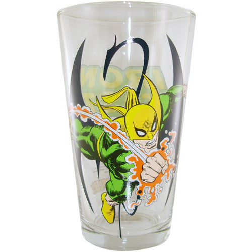Iron Fist Punch Glass in Yellow