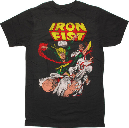 Iron Fist Showdown T-Shirt Sheer