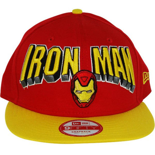 Iron Man Block Name Hat