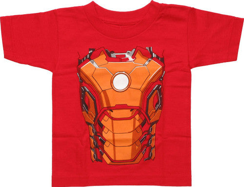 Iron Man Costume Suit Toddler T-Shirt