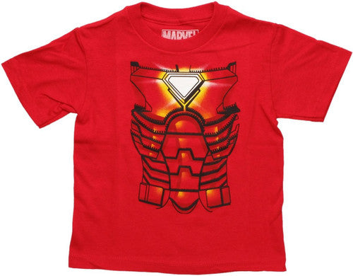 Iron Man Costume Toddler T-Shirt