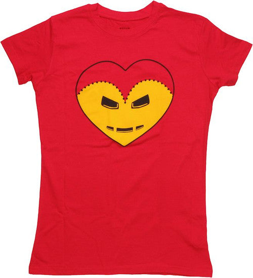 Iron Man Heart Baby T-Shirt