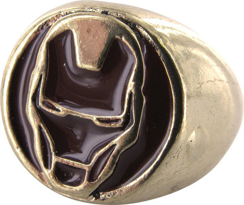 Iron Man Helmet Signet Ring