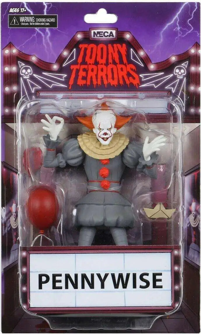 NECA IT Toony Terrors Pennywise Action Figure [2017 Version]