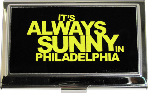 Its Always Sunny in Philadelphia Yellow Name Card Case