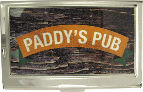 Its Always Sunny in Philadelphia Yellow Paddy's Pub Card Case