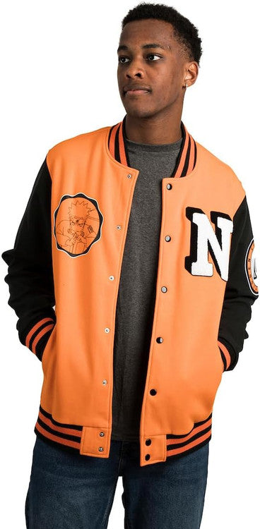 Naruto Button Letterman Jacket