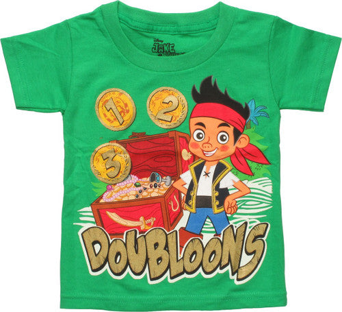 Jake and Never Land Pirates Doubloons Toddler Shirt