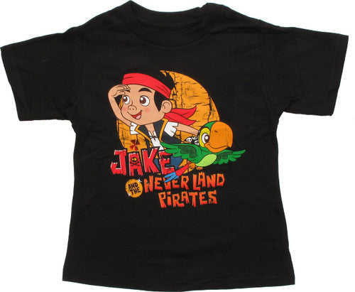 Jake and Never Land Pirates Search Toddler T-Shirt