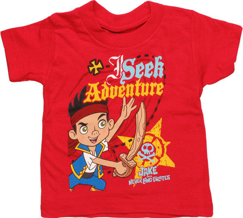 Jake and the Never Land Pirates Adventure Toddler T-Shirt