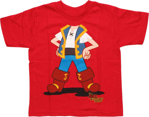 Jake and the Never Land Pirates Body Toddler T-Shirt