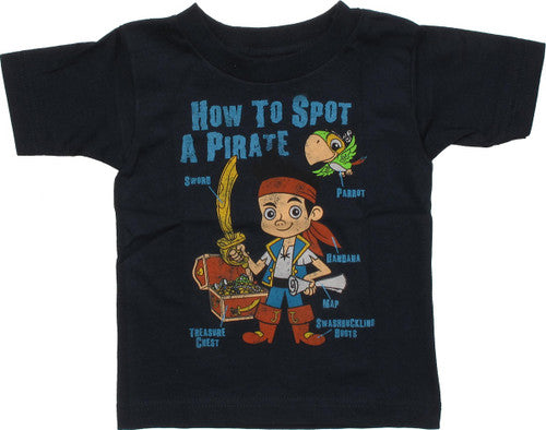 Jake and the Never Land Pirates Spot Toddler Shirt
