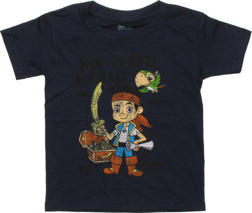 Jake and the Never Land Pirates Treasure Toddler T-Shirt