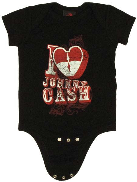 Johnny Cash Heart Snap Suit