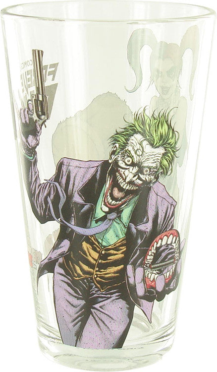 Joker Harley Quinn Forever Evil Pint Glass