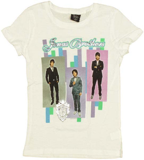 Jonas Brothers Boxed Girls Youth T-Shirt