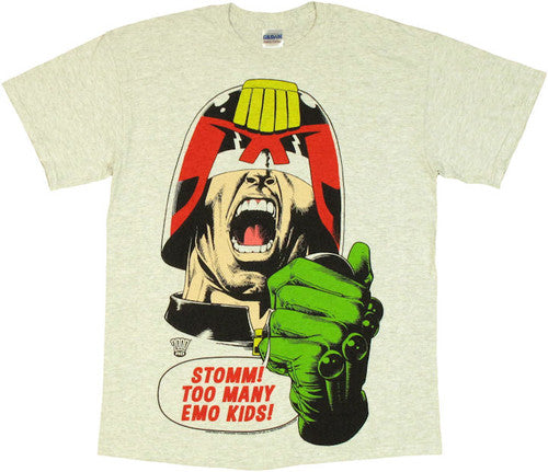Judge Dredd Emo Kids T-Shirt