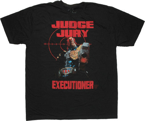 Judge Dredd Executioner T-Shirt Sheer