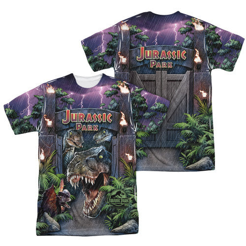 Jurassic Park Welcome FB Sublimated T-Shirt