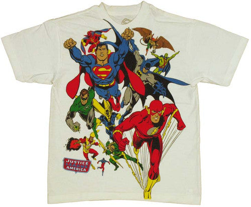 Justice League Group Youth T-Shirt