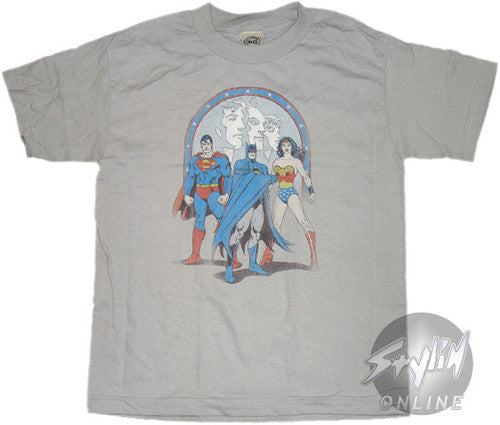 Justice League Trinity Youth T-Shirt