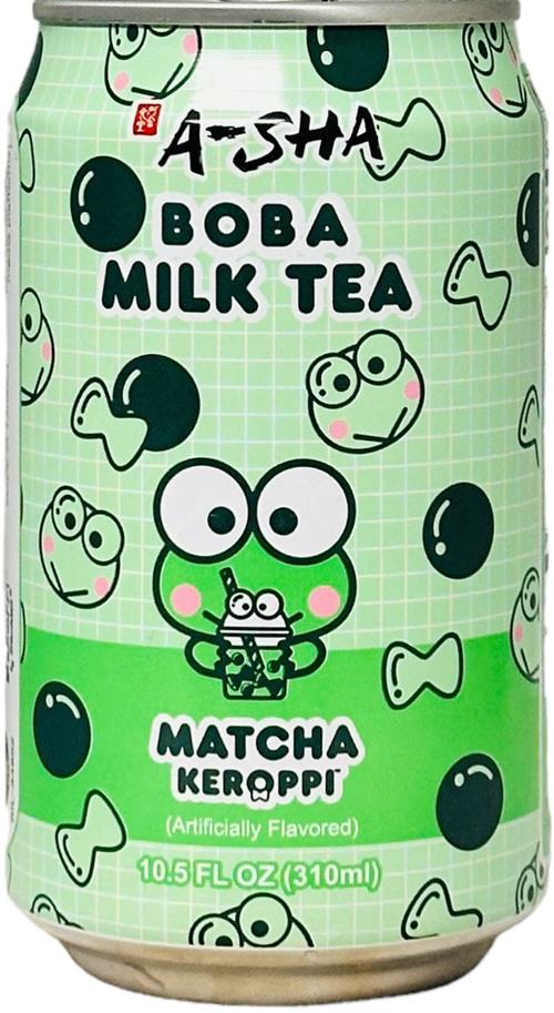 Sanrio Keroppi Matcha Boba Tea