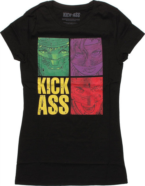 Kick Ass Color Squares Baby T-Shirt