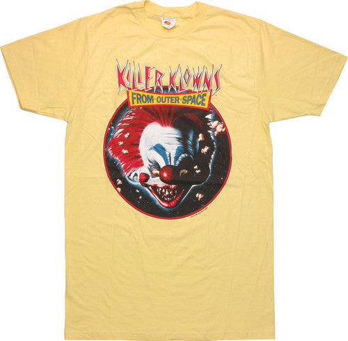 Killer Klowns from Outer Space Circle T-Shirt