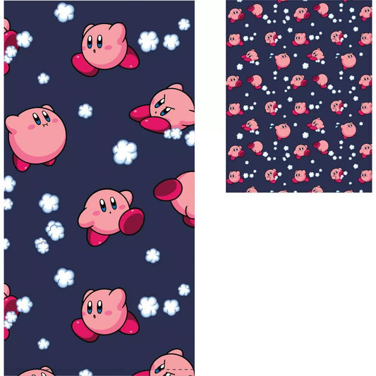 Kirby All Over Print Kitchen Dish Towel