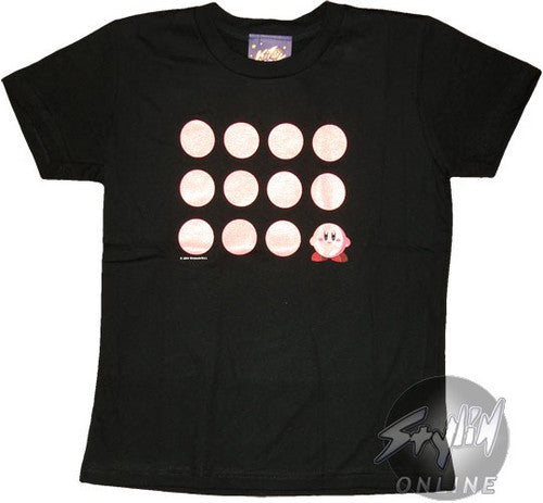 Kirby Dreamland Dots Juniors T-Shirt