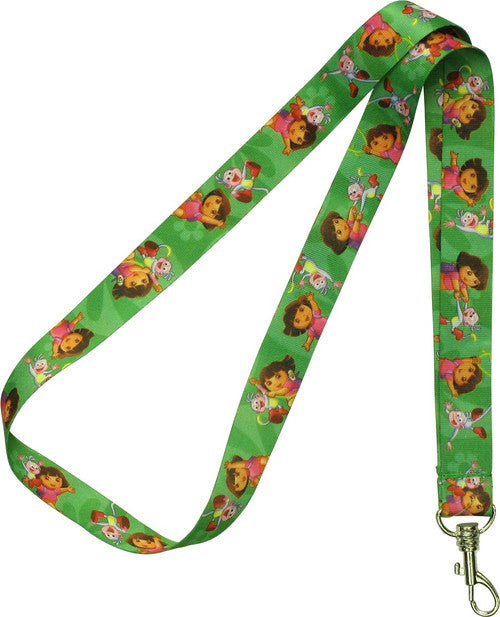 Dora the Explorer and Boots Green Lanyard