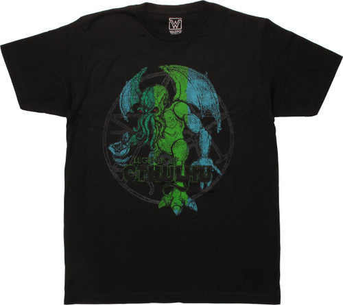 Legends of Cthulhu Necronomicon Symbol T-Shirt