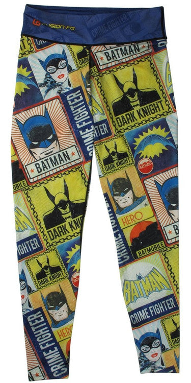Batman Crime Fighter Compression Leggings