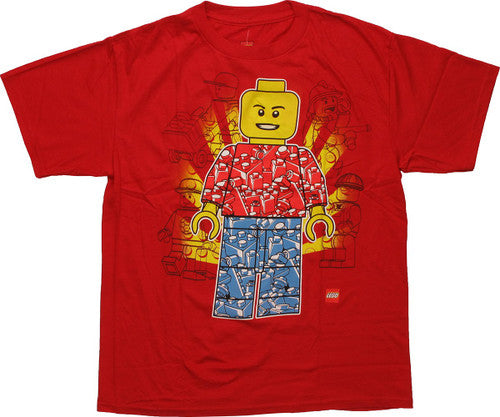Lego Bricks in Body Youth T-Shirt