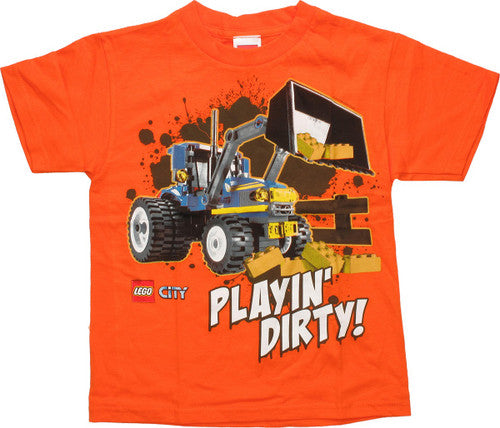 Lego City Playin Dirty Juvenile T-Shirt