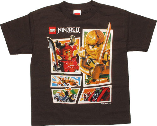 Lego Ninjago Good Vs Evil Boxes Youth T-Shirt