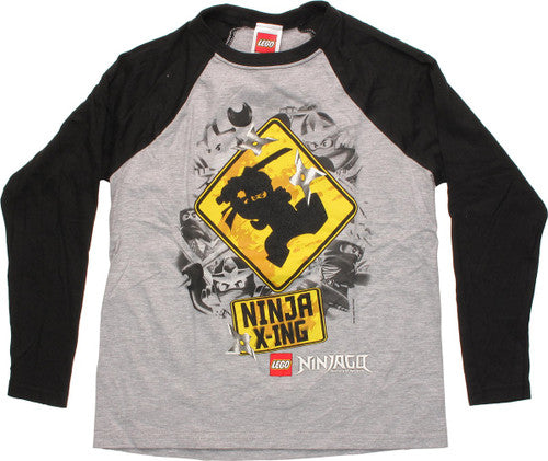 Lego Ninjago Ninja X-ing Raglan Juvenile T-Shirt