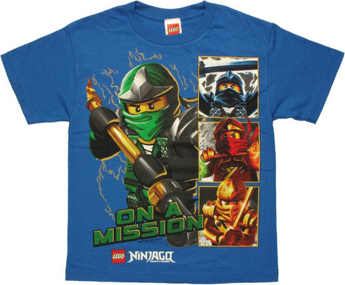 Lego Ninjago On a Mission Youth T-Shirt