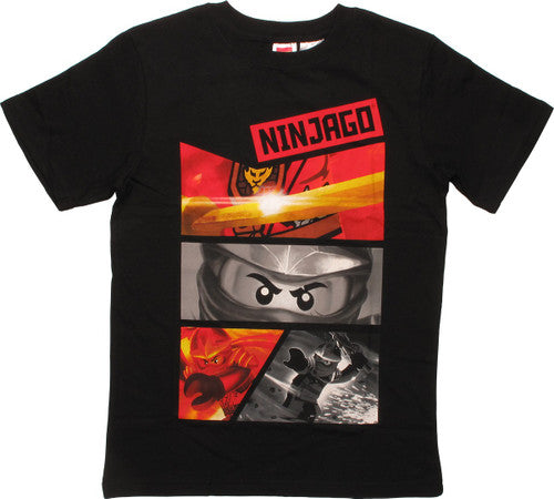 Lego Ninjago Panels Youth T-Shirt