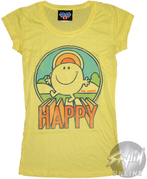 Little Miss Happy Baby T-Shirt