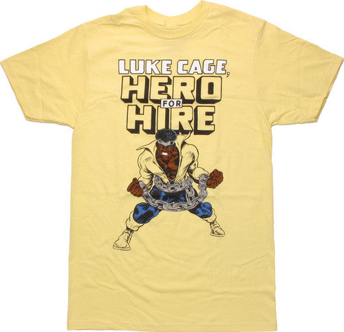 Luke Cage Hero For Hire T-Shirt Sheer