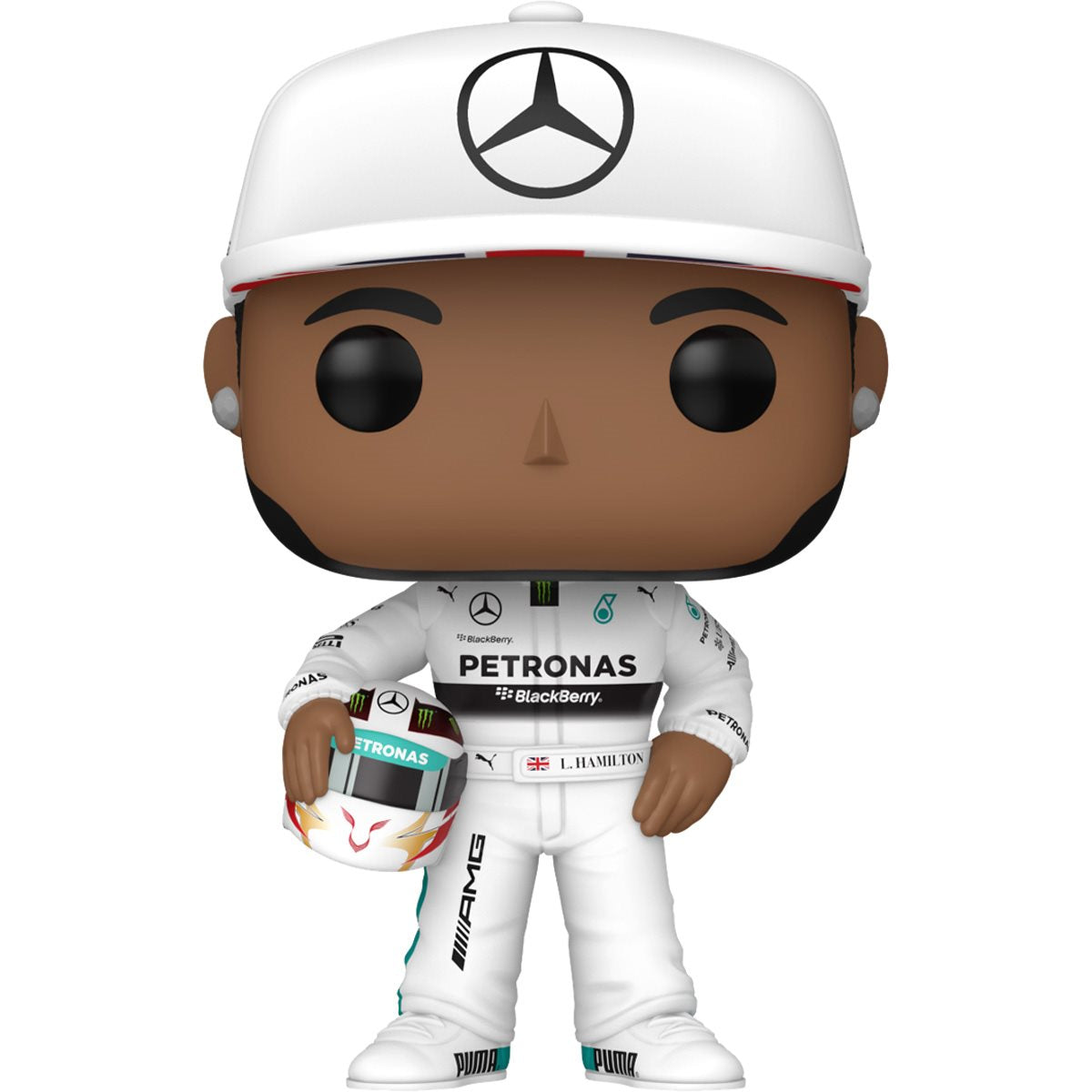 Formula 1 Lewis Hamilton with Helmet