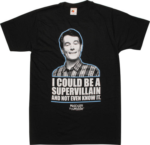 Malcolm in the Middle Supervillain T-Shirt Sheer