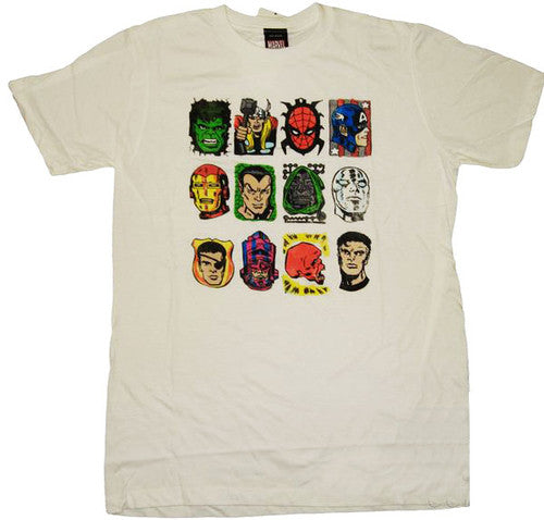 Marvel Classic Group T-Shirt Sheer
