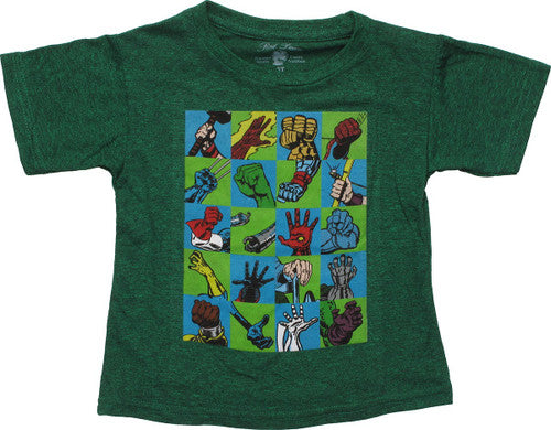 Marvel Hero Hands Toddler T-Shirt