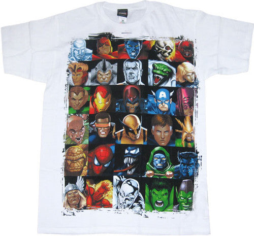 Marvel Menu T-Shirt