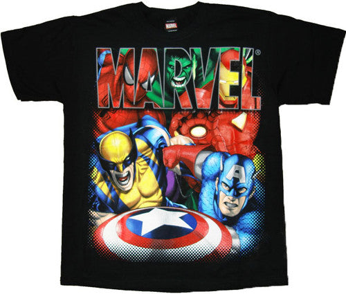 Marvel Movie Stars T-Shirt