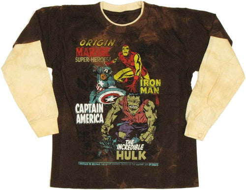 Marvel Origin Long Sleeve Juvenile T-Shirt