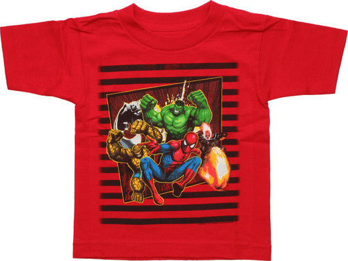 Marvel Team Lines Toddler T-Shirt